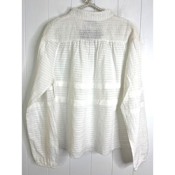 One Teaspoon Free People Pure Desert Angel Longsleeve Top White Size Med NWT - Picture 5 of 8